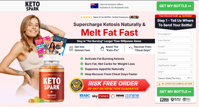 Keto Spark Gummies Reviews Benefits