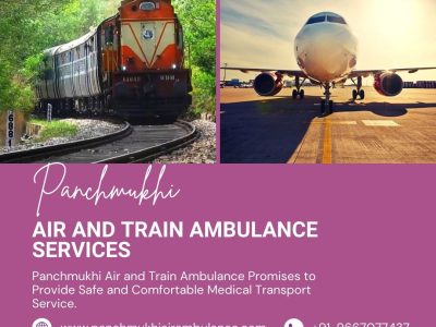 Get an Air Ambulance from Patna with Dependable Medical Services