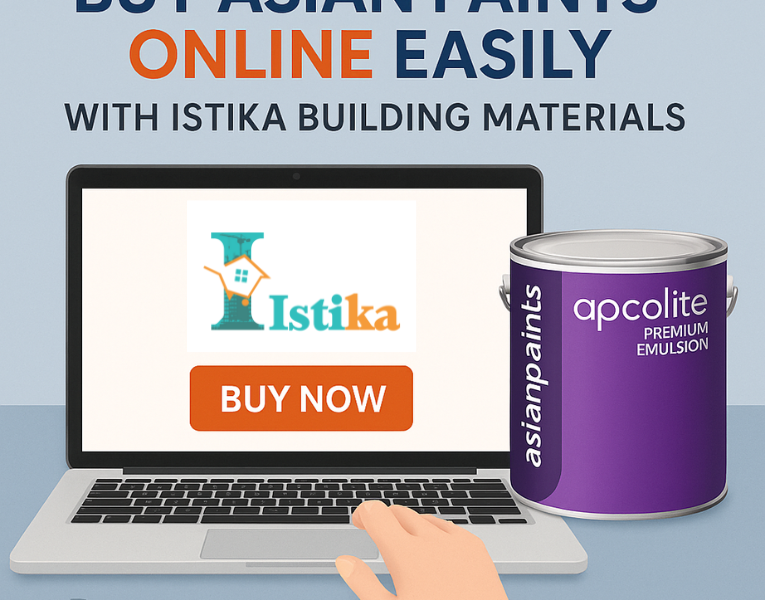 Buy Asian Paints Online Easily with Istika Building Materials