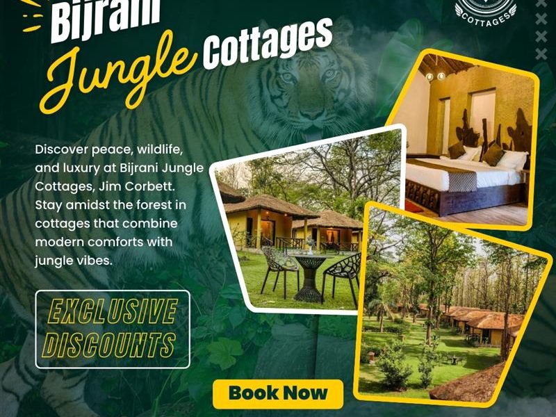 Experience Nature Up Close at Bijrani Jungle Cottages