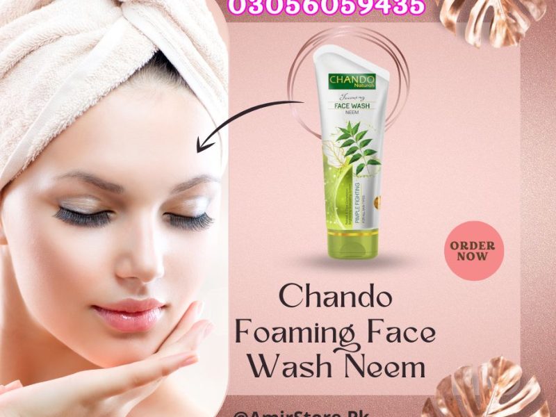 Chando Foaming Face Wash Neem - 03056059435