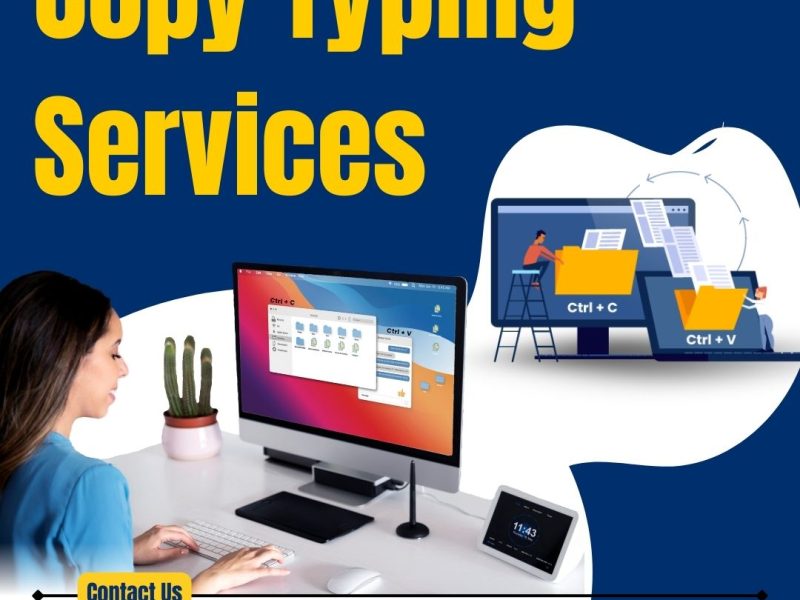 Outsource Copy Typing Services in India