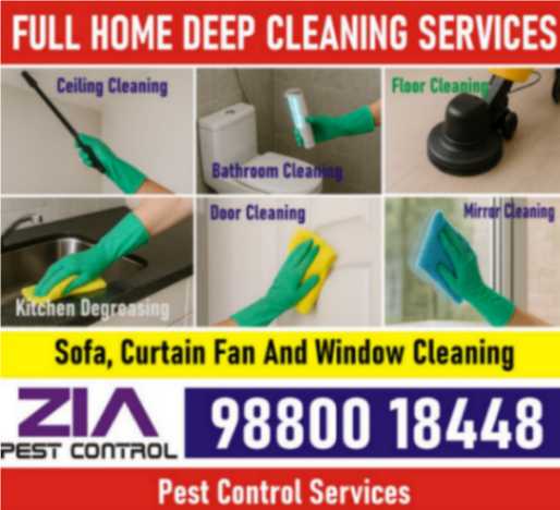 Zia Pest Control | End-to-End Home Deep Cleaning by Professionals | 237