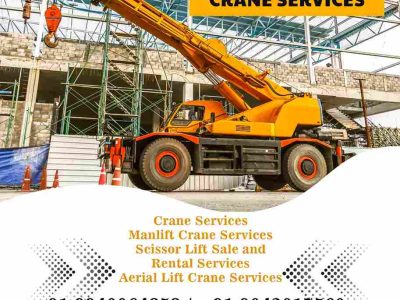 Are you looking for Manlift Crane Services in Chennai?
