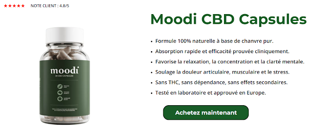 Moodi Capsules France: Complément alimentaire puissant et 100 % sûr