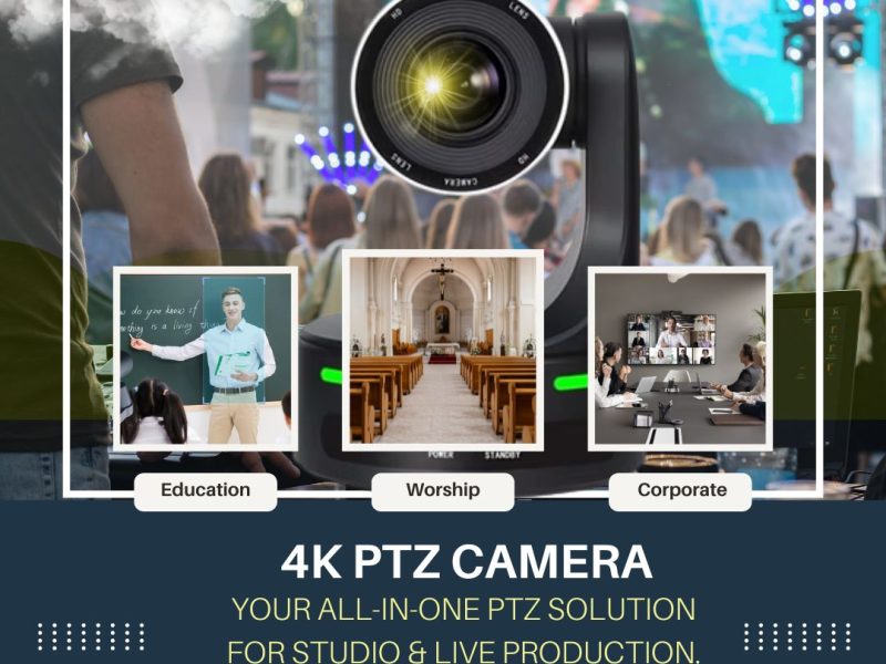 Best budget 4k PTZ camera for live streaming