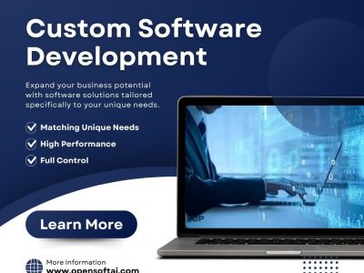 Custom Software Development – Your Partner for Modern, Intelligent Applications
