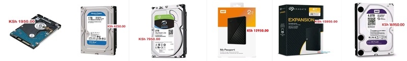 Brand new harddisks 9
