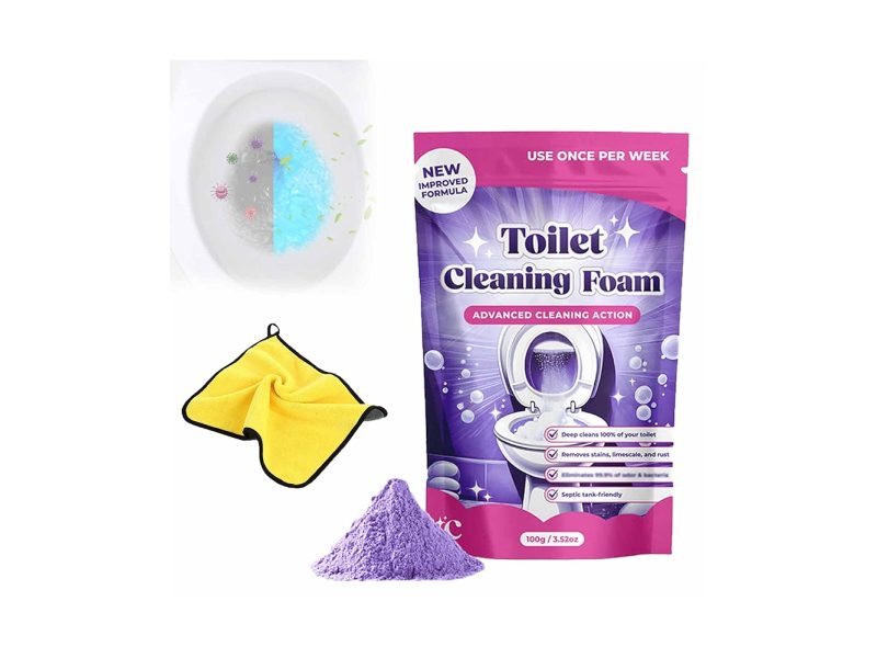 Schnell und einfach – FizzClean macht Ihre Toilette streifenfrei!