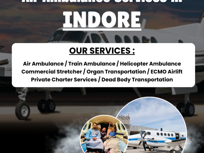 Swift Medical Airlift Indore | Air Rescuers