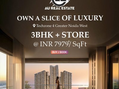 3 BHK Apartments in Techzone 4 | Au Asipre Leisure Valley