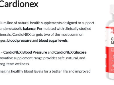 CardioNEX CANADA: For a Special Discounted Price Today (Buy Now)