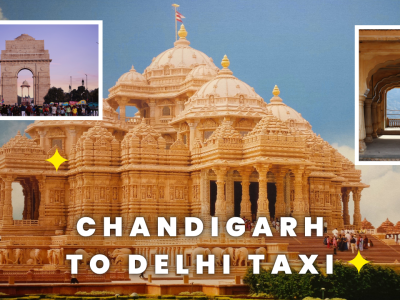 Chandigarh to Delhi taxi