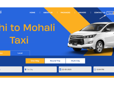 Delhi to Mohali Taxi | Delhi to Mohali Cab