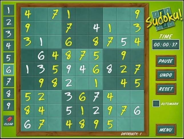 Pure Sudoku