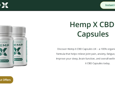 HempX "Official Website" — Advanced Pain Relief Formula