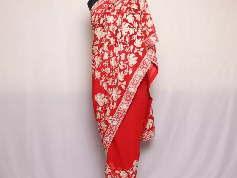 Are Kashmiri embroidery sarees suitable for parties events?