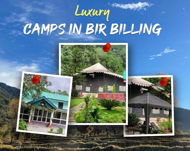 Stay at Luxury Camps In Bir Billing for Comfort & Adventure