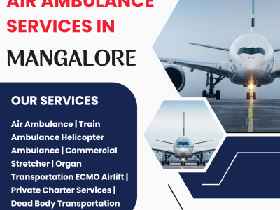 24/7 Emergency Air Ambulance Services in Mangalore