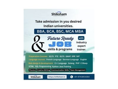 Take Admission in Your Desired University & Upskill for Future Jobs