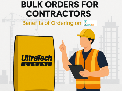 Ultratech Cement Bulk Orders for Contractors – Benefits of Ordering on Istika