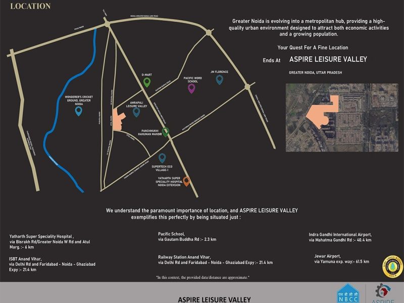 3 BHK Apartments in Techzone 4 | Au Asipre Leisure Valley