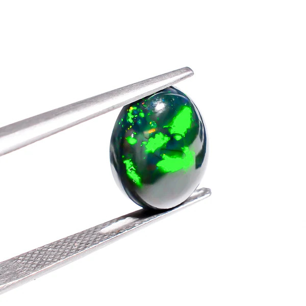 3CT Black Ethiopian Opal Cabochon