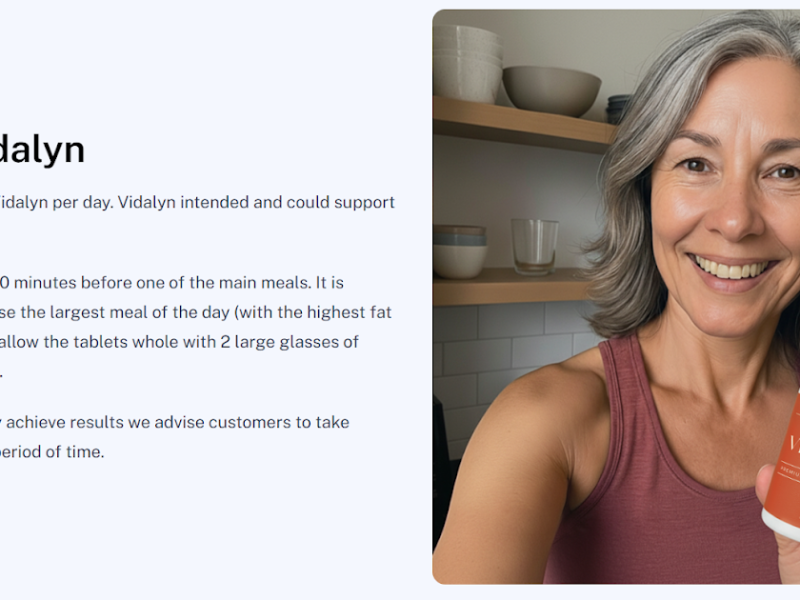 Can Vidalyn help control appetite?