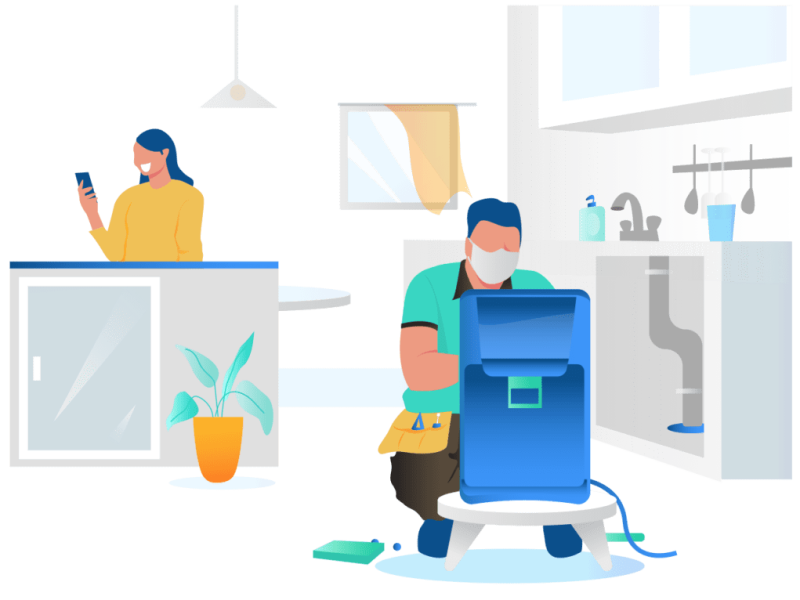 WTR+ – Affordable RO Water Purifier Repair, Service & AMC Plans