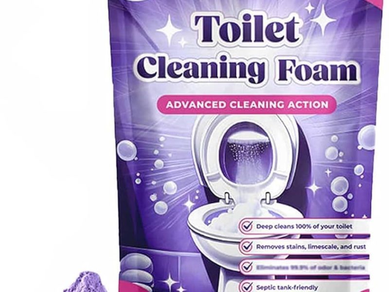 Fizz Clean Toilet Cleaner Foam – Drop, Fizz & Shine Without Scrubbing