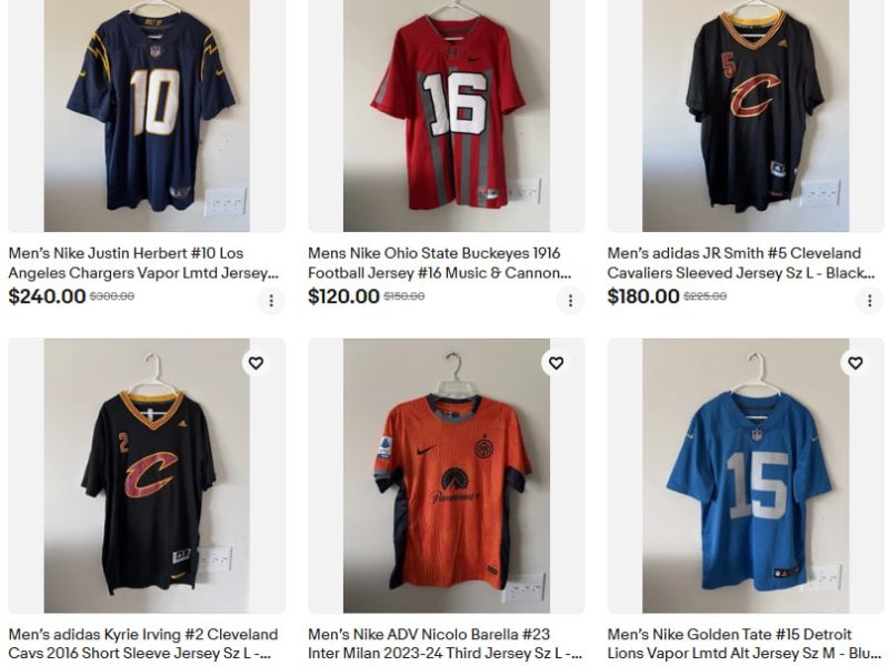 Authentic NFL Jerseys & Sports Cards for Sale 99% Positive Feedback – eBay Store