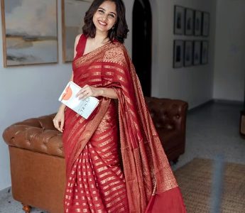 Graceful Semi Silk Sarees Blending Comfort Luxury And Traditional Appeal