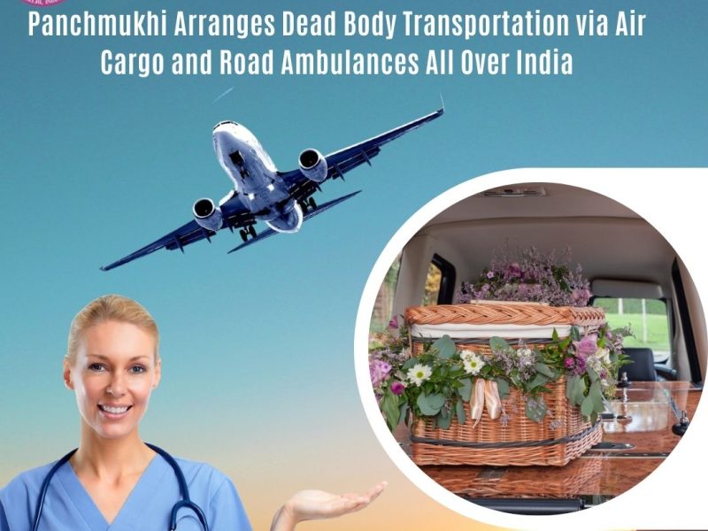 What is the total cost for the transportation of a Dead Body Transportation in Varanasi?