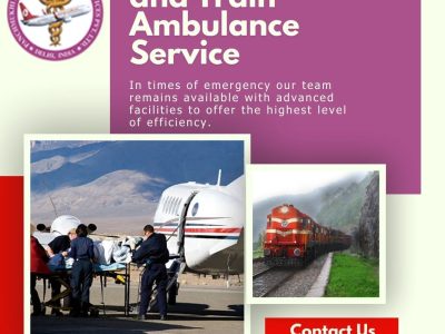 Book an Air Ambulance from Hyderabad with Effective Medical Amenities