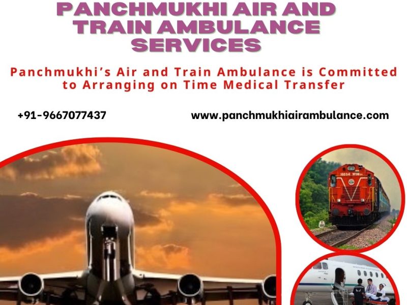 Emergency Air Ambulance from Ernakulam by Panchmukhi with Medical Care
