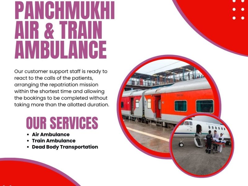 Get an Air Ambulance in Kolkata with a Fabulous Medical Setup by Panchmukhi