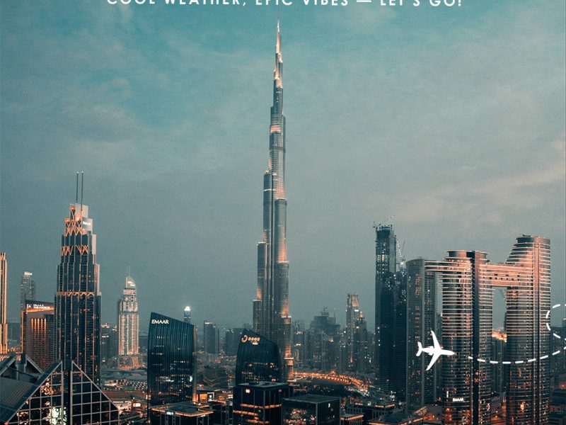 Winter in Dubai hits different