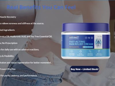 (Buy Now) How To Use ArthroMax Pain Relief Cream and Get the Best Results?