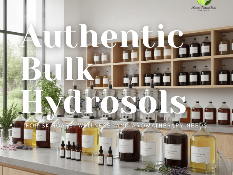 Authentic Bulk Hydrosols for Skincare, Wellness, and Aromatherapy Needs
