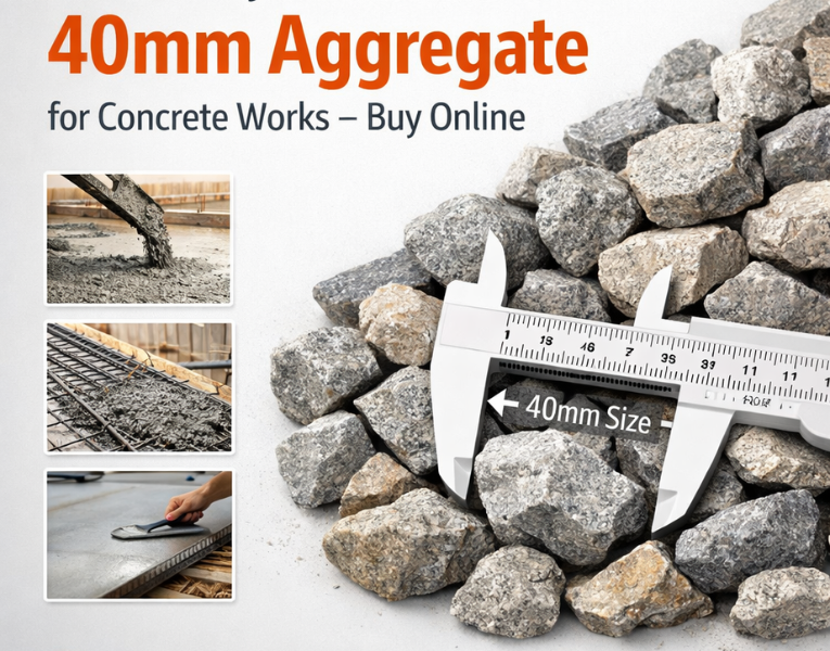 Best Quality 40mm Aggregate for Concrete Works – Buy Online