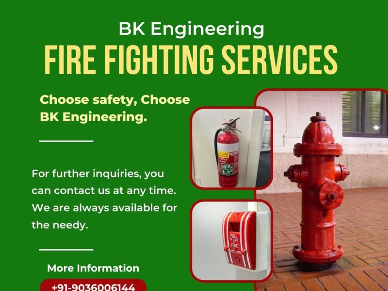 Professional Fire Fighting Services in Kanpur by BK Engineering