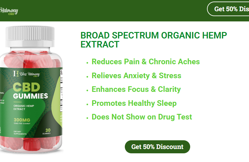 Bliss Harmony CBD Gummies: Uses, Ingredients and Safety Overview