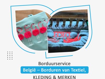 Borduurservice Belgie -Borduren Van Textiel , Kleding & Merken