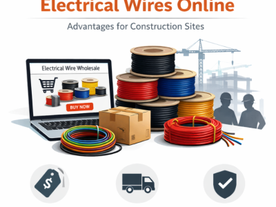 Bulk Buying Electrical Wires Online: Advantages for Construction Sites