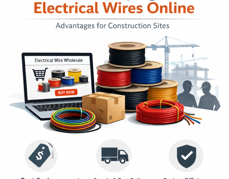 Bulk Buying Electrical Wires Online: Advantages for Construction Sites