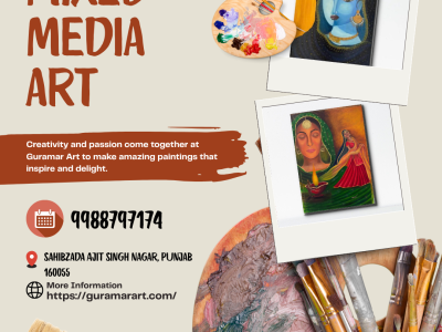 Buy Handmade Paintings Chandigarh | Guramar Art