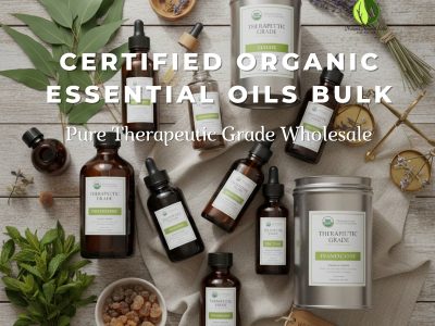 Certified Organic Essential Oils Bulk | Pure Therapeutic Grade Wholesale