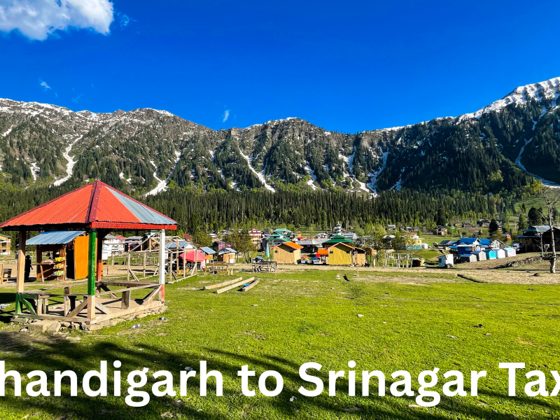 Chandigarh to Srinagar Taxi