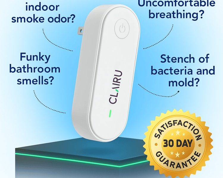 How does the Clairu Air Purifier improve indoor air quality?