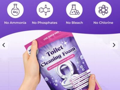 FizzClean Toilet Cleaning Foam – Deep Clean, Zero Odor, Fast Results